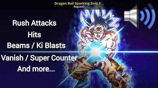 Dragon Ball Sparking Zero Sound Effects Overhaul Mod for Dragon Ball: Sparking! ZERO | DBSZ Mods