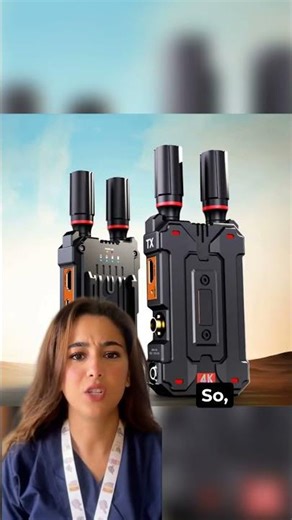 This 4K 1080P Wireless HDMI SDI Kit revolutionizes