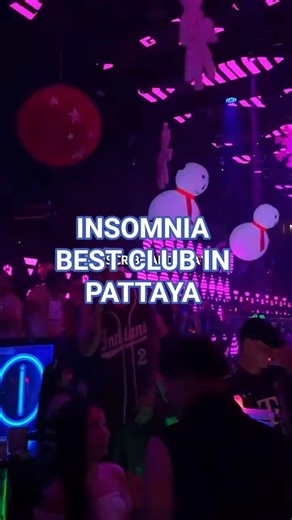 Insomnia Club Pattaya 🇹🇭 Famous Walking Street Nightclub 🎶 || #insomniaclub #pattayanightlife