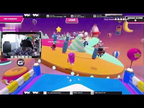 Fall Guys Streamer Reacts Epic Fails & Hilarious Moments!