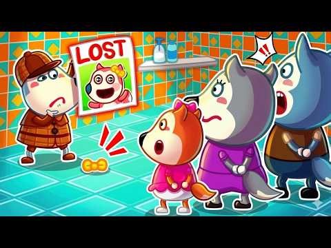 Le bébé Jenny a disparu🤔Qui a oublié de s'occuper du bébé ? | Wolfoo Dessins Animés