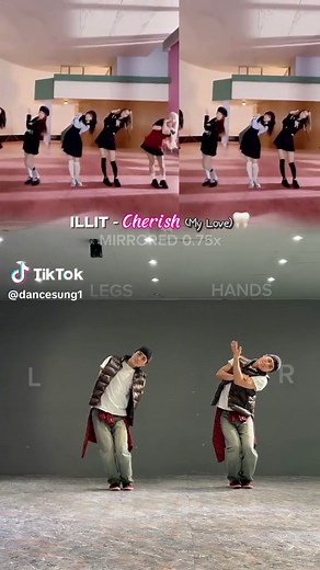 Cherish My Love Dance Tutorial by Illit | 안무, Lyrics, and More!
