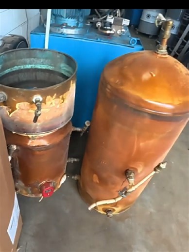 Workshop Scrap Copper Recycling Process