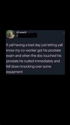 unexpected prostate exam reaction | Subscribe for more #motivation 😊👍