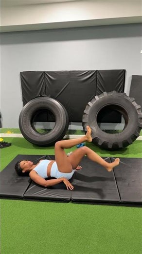 Live highlight Heel Taps Easy Deep Core Exercises