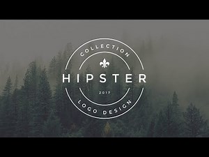 Photoshop Tutorial Vintage Hipster Logo Design (v1) | Sopheap Design