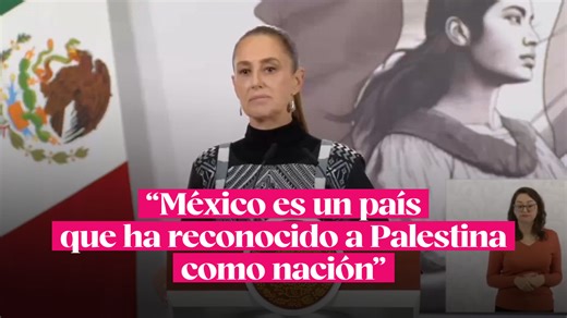 ⭕️ “México es un país que ha reconocido a Palestina como nación” 🔹La presidenta Claudia Sheinbaum Pardo comunicó que la Secretaría de Relaciones Exteriores analizará la potencial incorporación al Consejo para la Paz convocado por el mandatario estadounidense, Donald J. Trump. 🔹El primer elemento en la agenda de este nuevo órgano multilateral es la implementación de un programa de paz para dirimir el conflicto en Gaza. | Código Magenta