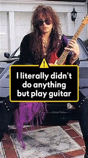 I literally didn't do anything but play guitar