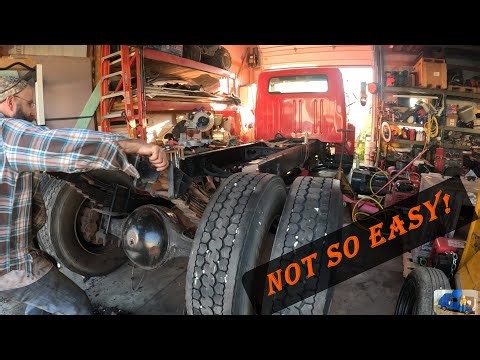 Changing Wheelbase - International 4700 Dump Truck