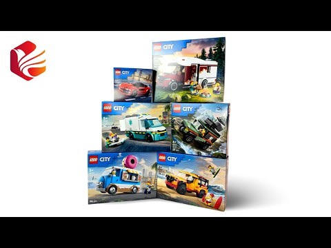 All Lego City Great Vehicles 2025 sets Compilation/Collection Speed Build