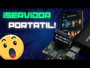 Portable Server with Raspberry Pi and Jellyfin | Stream Movies Anywhere Without Internet