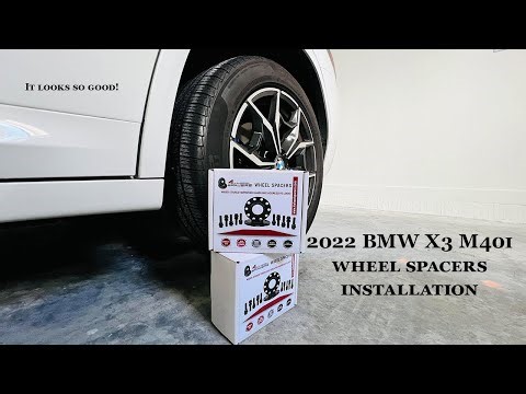 How to Install 2022 BMW X3 M40i Wheel Spacers from 4Wheel Spacers | Easy Installation Guide