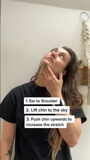 Sternocleidomastoid stretch