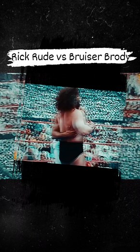 "Ravishing" Rick Rude vs Bruiser Brody #prowrestling #80s | 80s/90s Pro Wrestling