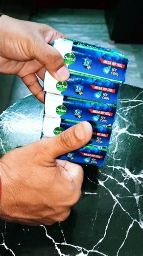 Dettol Icy Cool Soap Review 🧊🧼Summer Freshness & Cooling Feel 😍❄️#Dettol #IcyCool #YouTubeShorts