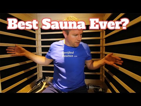 Best Sauna Ever - Lowest EMF Far Infrared Sauna On The Market - Top Rated Home Sauna Out Of 12 Brand