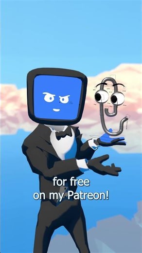 Free Clippy Blender Rig!