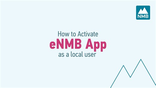 4.1K views · 144 reactions | The eNMB App has undergone significant updates to enhance its security and safety measures. Please take a moment to watch the comprehensive tutorial video, which provides a step-by-step guide on how to activate your eNMB App as a local user. #NMBBank #eNMBapp | NMB Bank Limited | Facebook