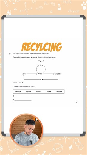 GCSE Chemistry: Exam Question | Recycling