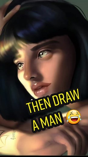 hahaha 😂 who else can't draw men? #thendrawamen #artmeme #artistproblem #artmememes #artjoke #illustration #arttiktok #tiktokartists #artwork #arte