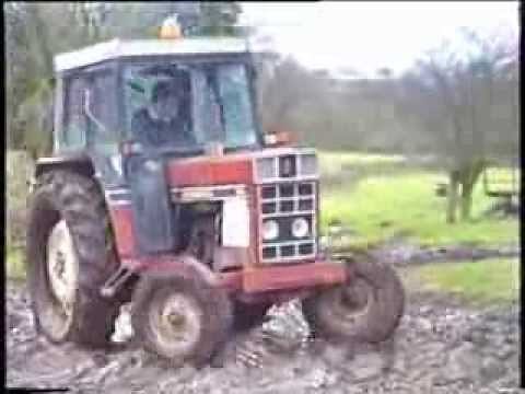 Classic Tractors Working on a South Cheshire Farm 1975 - 2007