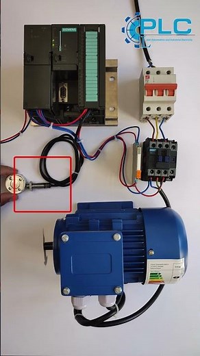 Simple PLC Project with Sensor | For Beginners