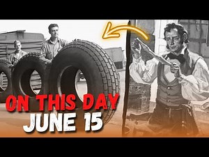 June 15, 1844 Charles Goodyear Patents The Vulcanization Of Rubber - ON THIS DAY!!!