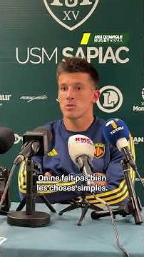 Tommaso Allan: "There's always something wrong"