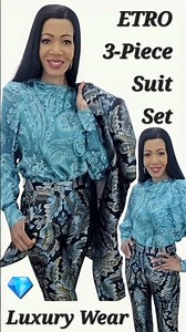 Luxury Italian Style | ETRO Power Suit Lookbook 💎 2025 Fall Fashion