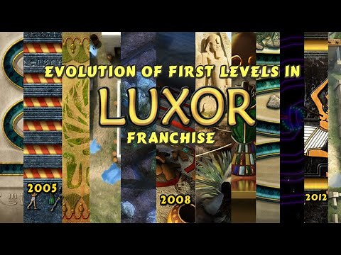 Evolution Of First Levels In The Luxor Franchise (2005~2012)