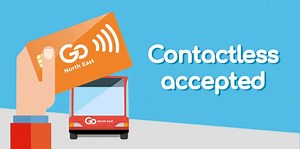 Pay the quick way! Contactless is available on all of our buses for single, return and day tickets: gonortheast.co.uk/contactless  | Go North East | Facebook