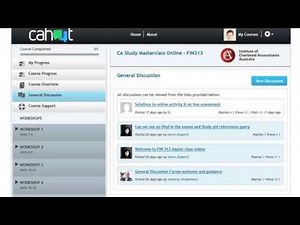 CA Masterclass introduction