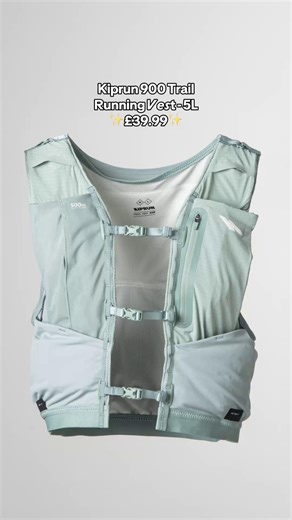 The math of a perfect trail run: 10 pockets 190g = everything you need 🌲 🔎 Kiprun 900 RACE Unisex Trail Running Competition Water Bottle Holder Vest - 5L | Decathlon UK