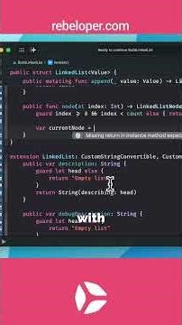 Linked List in Swift: Adding & Inserting Nodes