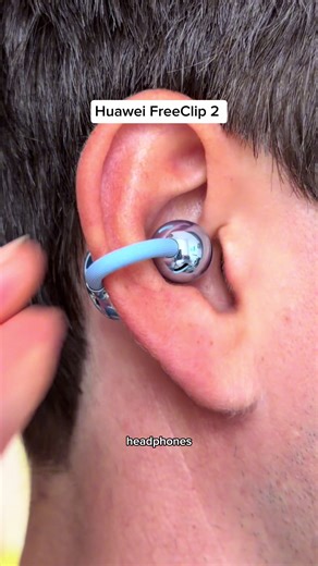 Experience Comfort with HUAWEI FreeClip 2s Earbuds