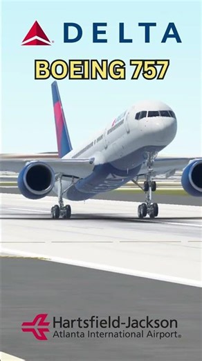 Delta Boeing 757 Rockets Out of Atlanta-Hartsfield Jackson International Airport in Infinite Flight