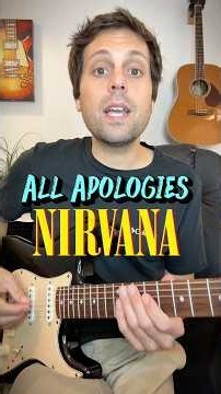 All Apologies - Nirvana - guitar tutorial #guitar #tutorial #nirvana #guitarlesson #learnguitar