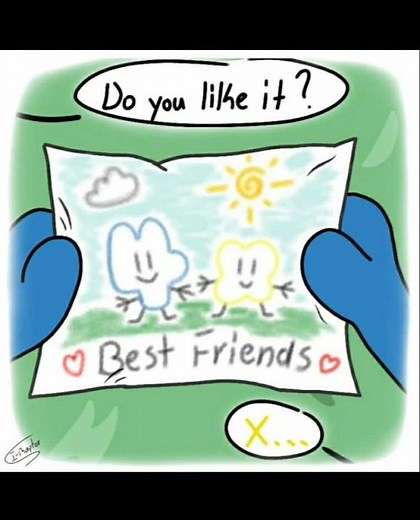 X Makes A Drawing For Four (4x) [BFB Comic]