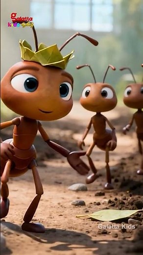 சின்ன சின்ன எறும்பே - Little Little Ant | Tamil Nursery Rhymes for Kids | Galatta Kids | Shorts