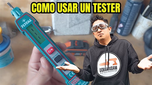 Sabes realmente cómo usar un tester de voltaje? 🤔 En este video te enseño de manera sencilla y práctica cómo medir voltajes de corriente continua (DC) y corriente alterna (AC), además de algunos consejos básicos para sacarle el máximo provecho a esta herramienta indispensable. 👉 Aprende a conectar las puntas correctamente. 👉 Diferencias entre medir voltaje, continuidad y resistencia. 👉 Tips de seguridad para evitar errores comunes. Con esta guía podrás usar tu tester o multímetro sin complic