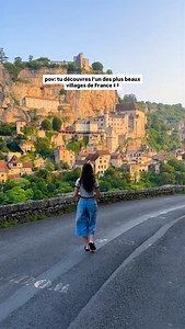 bienvenue à ⬇️ 📍Rocamadour, Lot 🇫🇷 🏘️ Label « Les plus beaux villages de France » depuis 2022 Sa rue principale est même classée la 2ème rue la plus belle au monde (rien que ça🤯) et pour couronner le tout, le village est dans un département avec une nature magnifique où on peut faire de la randonnée, et même découvrir le premier site du monde souterrain en France 🤩 📌à absolument visiter une fois dans sa vie, on a adoré 😍 retrouves toutes nos aventures sur @chichipoums #france #sudouest #