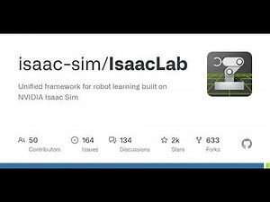 GitHub - isaac-sim/IsaacLab: Unified framework for robot learning built on NVIDIA Isaac Sim