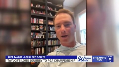 Local pro golfer Rupe Taylor gets ready for upcoming PGA Championship