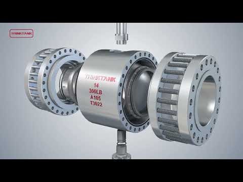 Three Piece Forged Steel Trunnion Mounted Ball Valve Assembly & Structure | THINKTANK