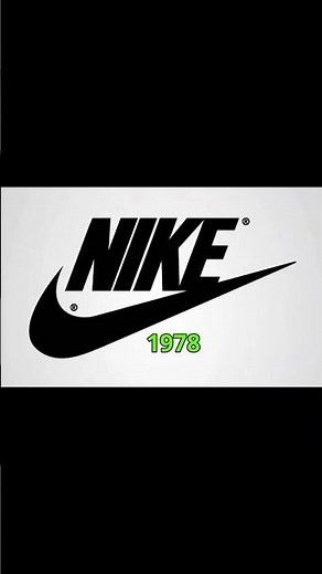Nike Logo Then vs Now 😮👟