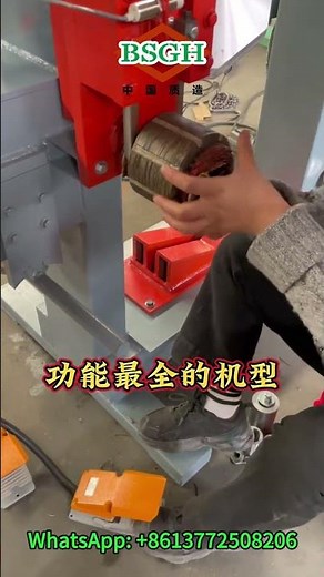 Multi-function Motor Wrecker | One Stop Electric Motor Recycling Machine For Sale