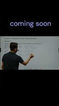 Class 12 Maths Matrices – Most Important Questions for Board Exam 2027 | coming soon#boardexam2027