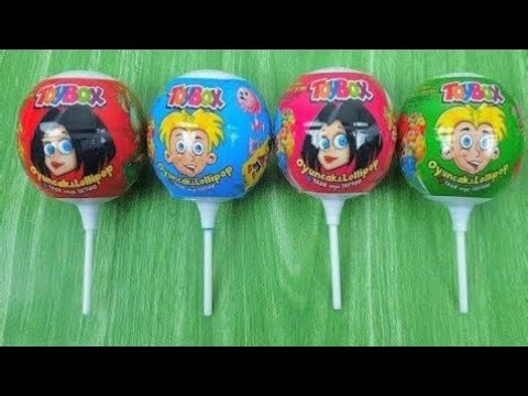 Satisfying Video | DIY How To Make Rainbow Lollipop Slime Candy with Paw Patrol Kinetic Sand Cutting
