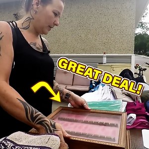 163K views · 1.5K reactions | Awesome Vintage Treasures At Local Garage Sales! | Bargain Barons | Facebook