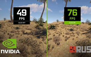 在4K画质下开启DLSS比较